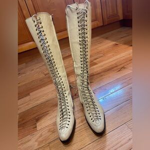 Vintage Freelance lace up boots